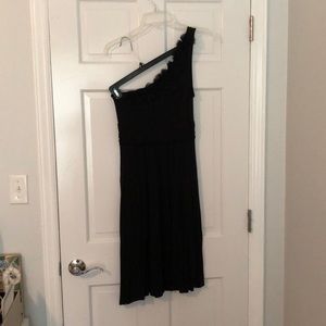 Fun black cocktail dress